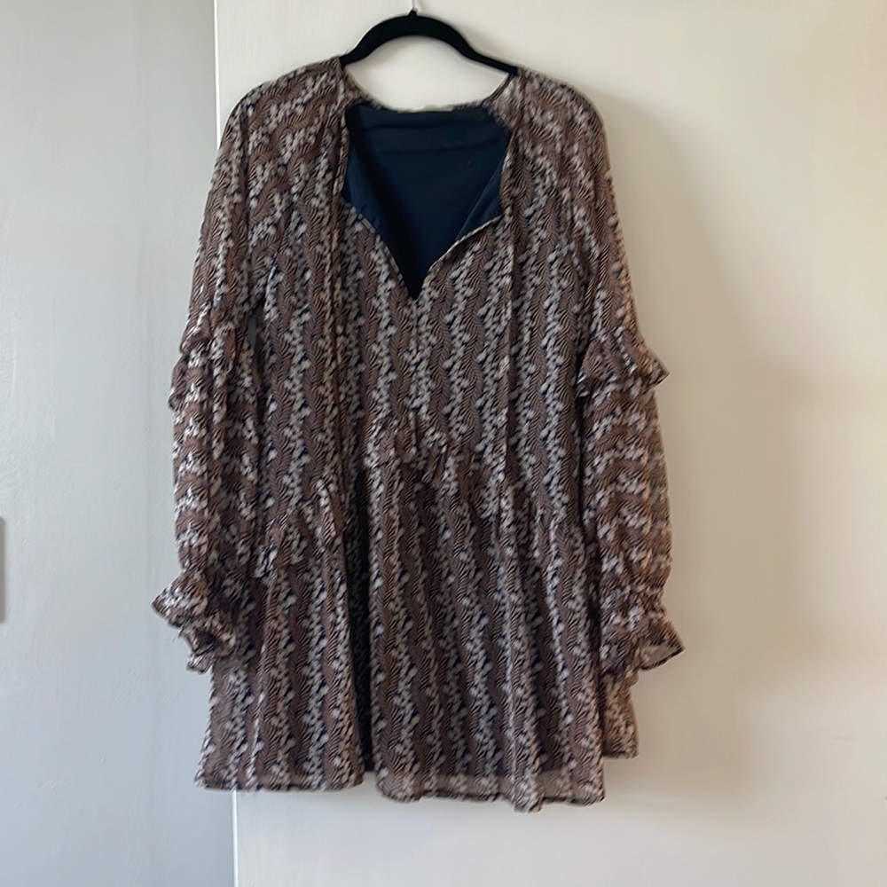 Breezy printed dress